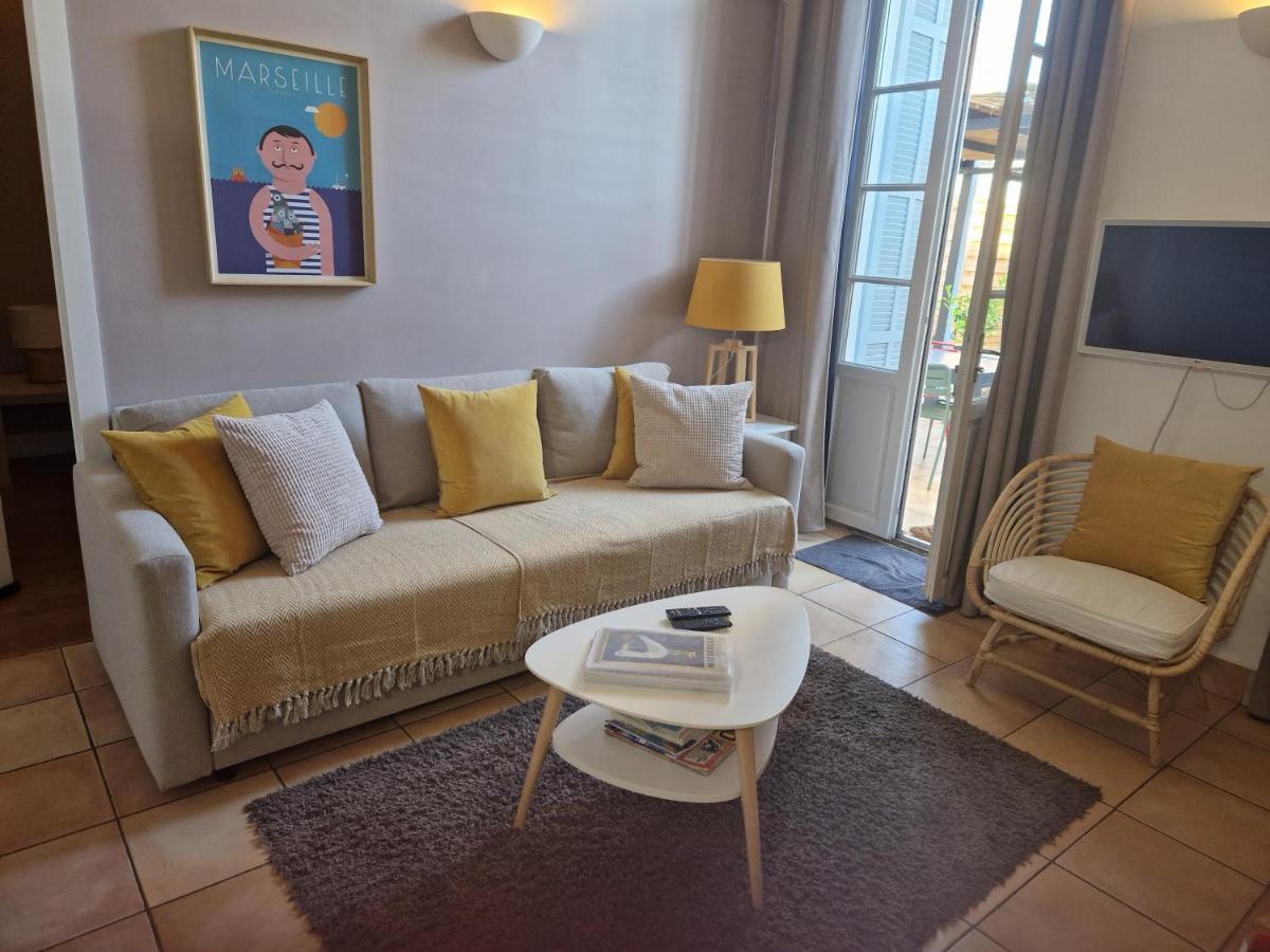 Superbe 2 Pieces Avec Grande Terrasse, Classe *** Марсилия Екстериор снимка